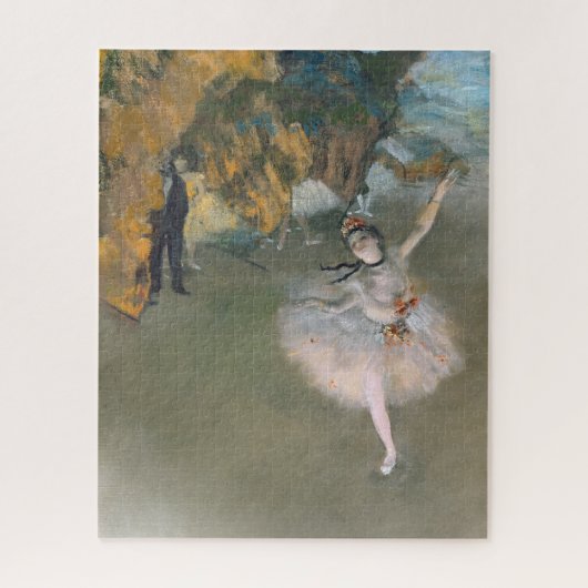 Edgar Degas | Der Star oder Tänzer auf der Bühne Puzzle (Vertikal)