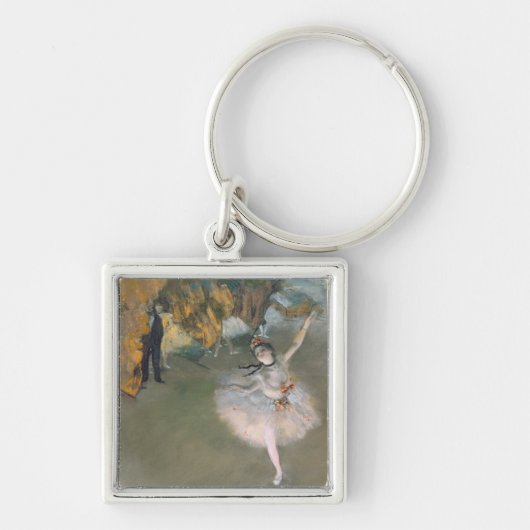 Edgar Degas | Der Star oder Tänzer auf der Bühne Schlüsselanhänger (Vorne)