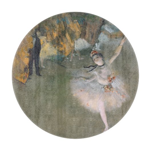 Edgar Degas | Der Star oder Tänzer auf der Bühne Schneidebrett (Vorderseite)