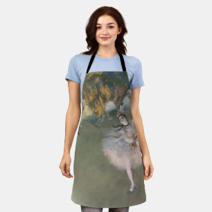 Edgar Degas Der Star oder Tänzer auf der Bühne Schürze