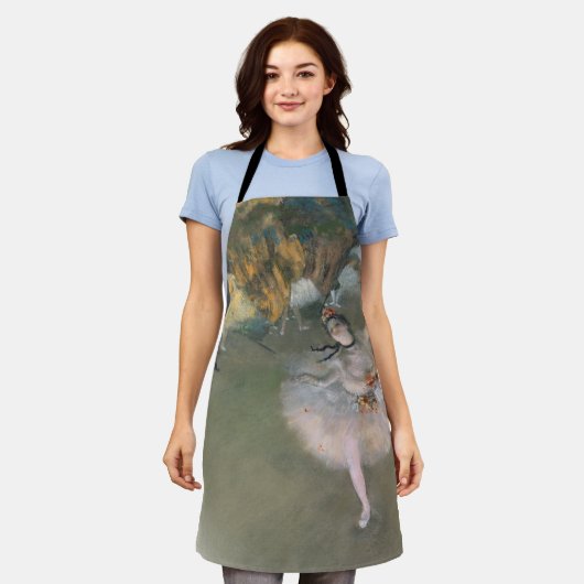 Edgar Degas | Der Star oder Tänzer auf der Bühne Schürze (Getragen)