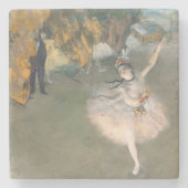 Edgar Degas | Der Star oder Tänzer auf der Bühne Steinuntersetzer (Vorderseite)