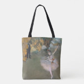 Edgar Degas | Der Star oder Tänzer auf der Bühne Tasche (Rückseite)