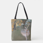 Edgar Degas | Der Star oder Tänzer auf der Bühne Tasche (Rückseite)