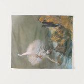 Edgar Degas | Der Star oder Tänzer auf der Bühne Wandteppich (Vorderseite (Horizontal))