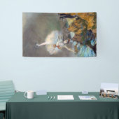 Edgar Degas - Der Star / Tänzer auf der Bühne Banner (Messeveranstaltung)