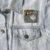 Edgar Degas - Der Star / Tänzer auf der Bühne Button (Beispiel)