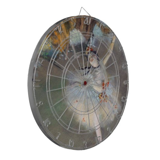 Edgar Degas - Der Star / Tänzer auf der Bühne Dartscheibe (Vorderseite Links)