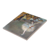 Edgar Degas - Der Star / Tänzer auf der Bühne Fliese (Seite)