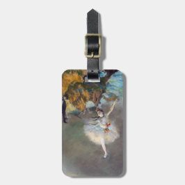Edgar Degas - Der Star / Tänzer auf der Bühne Gepäckanhänger