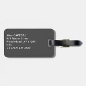 Edgar Degas - Der Star / Tänzer auf der Bühne Gepäckanhänger (Rückseite horizontal)