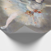 Edgar Degas - Der Star / Tänzer auf der Bühne Geschenkpapier (Ecke)
