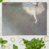 Edgar Degas - Der Star / Tänzer auf der Bühne Geschirrtuch (Gefaltet)