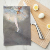 Edgar Degas - Der Star / Tänzer auf der Bühne Geschirrtuch (Viertel Falte)