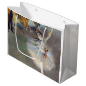 Edgar Degas - Der Star / Tänzer auf der Bühne Große Geschenktüte (Vorderseite Schrägansicht)