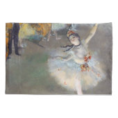 Edgar Degas - Der Star / Tänzer auf der Bühne Kissenbezug (Rückseite)