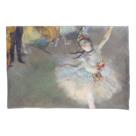 Edgar Degas - Der Star / Tänzer auf der Bühne Kissenbezug