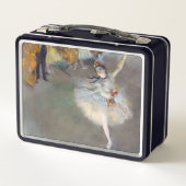 Edgar Degas - Der Star / Tänzer auf der Bühne Metall Brotdose (Rückseite)