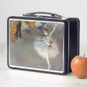Edgar Degas - Der Star / Tänzer auf der Bühne Metall Brotdose (Beispiel)