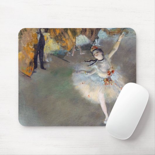 Edgar Degas - Der Star / Tänzer auf der Bühne Mousepad (Mit Mouse)