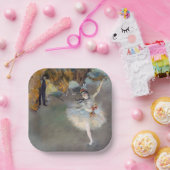 Edgar Degas - Der Star / Tänzer auf der Bühne Pappteller (Party)