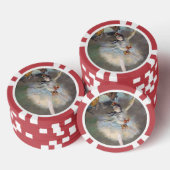 Edgar Degas - Der Star / Tänzer auf der Bühne Pokerchips (Stapel)