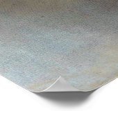Edgar Degas - Der Star / Tänzer auf der Bühne Poster (Ecke)