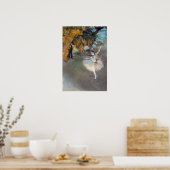 Edgar Degas - Der Star / Tänzer auf der Bühne Poster (Küche)