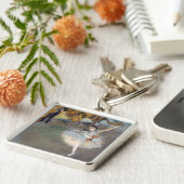 Edgar Degas - Der Star / Tänzer auf der Bühne Schlüsselanhänger (Seite)