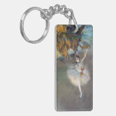 Edgar Degas - Der Star / Tänzer auf der Bühne Schlüsselanhänger (Vorderseite links)