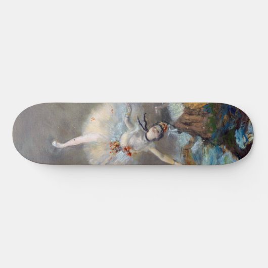 Edgar Degas - Der Star / Tänzer auf der Bühne Skateboard (Horizontal)