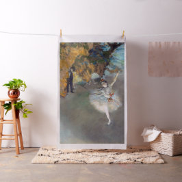 Edgar Degas - Der Star / Tänzer auf der Bühne Stoff