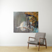 Edgar Degas - Der Star / Tänzer auf der Bühne Wandteppich (Beispiel (Horizontal))