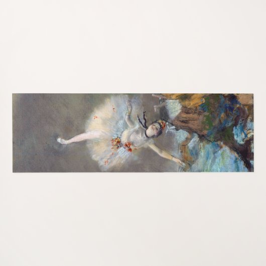 Edgar Degas - Der Star / Tänzer auf der Bühne Yogamatte (Rückseite (Horizontal))