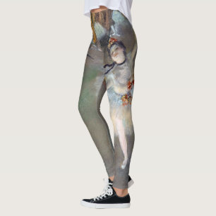 Edgar Degas - Der Star / Tänzerin auf der Bühne Leggings