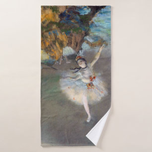 Edgar Degas - Der Stern / Tänzerin auf der Bühne Badhandtuch Set