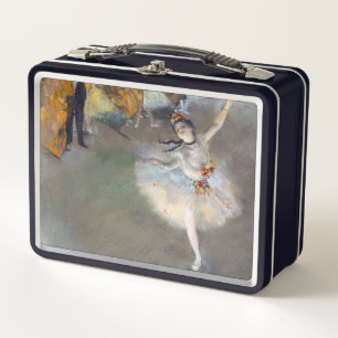 Edgar Degas - Der Stern / Tänzerin auf der Bühne Metall Brotdose