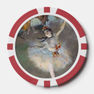 Edgar Degas - Der Stern / Tänzerin auf der Bühne Pokerchips