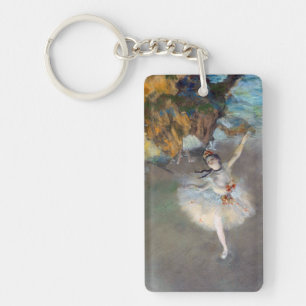 Edgar Degas - Der Stern / Tänzerin auf der Bühne Schlüsselanhänger