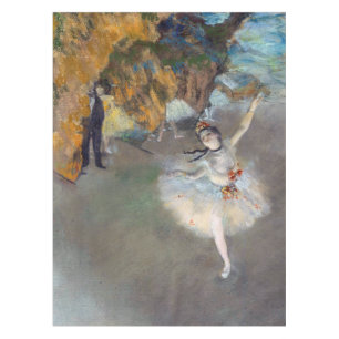Edgar Degas - Der Stern / Tänzerin auf der Bühne Tischdecke