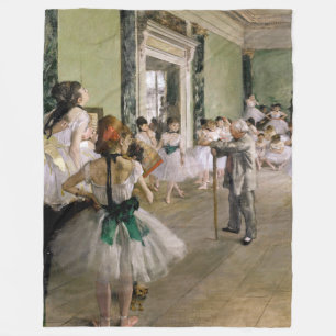 Edgar Degas - Der Tanzunterricht Fleecedecke