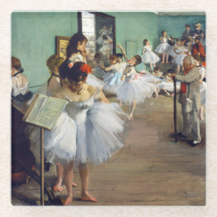 Edgar Degas - Der Tanzunterricht Glasuntersetzer