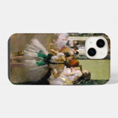 Edgar Degas Der Tanzunterricht iPhone Hülle (Rückseite (Horizontal))