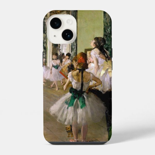 Edgar Degas Der Tanzunterricht iPhone Hülle (Rückseite)