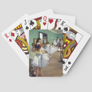 Edgar Degas - Der Tanzunterricht Spielkarten
