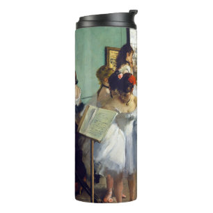Edgar Degas - Der Tanzunterricht Thermosbecher