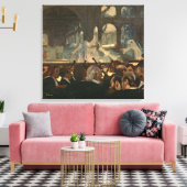 Edgar Degas | Die Ballettszene, Meyerbeer-Oper Leinwanddruck (Insitu (Wohnzimmer))