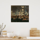 Edgar Degas | Die Ballettszene, Meyerbeer-Oper Poster (Küche)