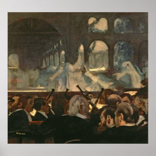Edgar Degas   Die Ballettszene, Meyerbeer-Oper Poster