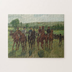 Edgar Degas Die Fahrer Puzzle